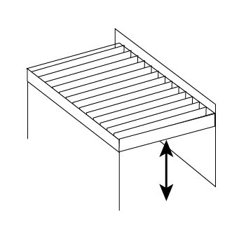 Pergola bioclimatique adossée CYCLADES 190 DUPLEX